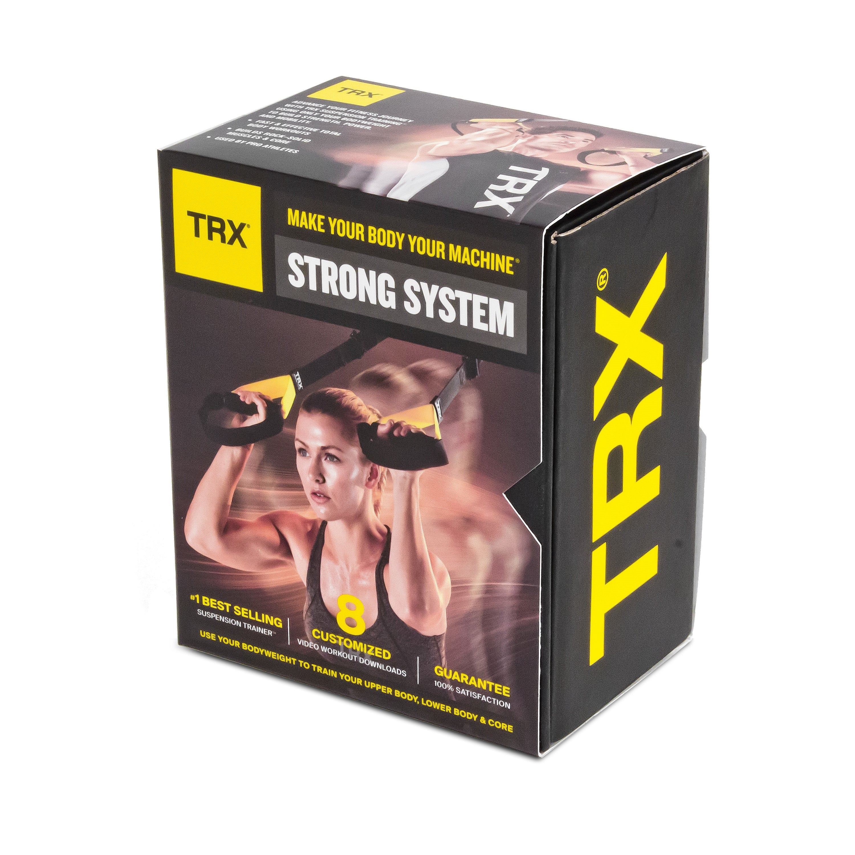TRX Suspension Trainer - Portable Home & Gym Workout System for Full Body Strength Training - Perfect for Fitness, CrossFit, and Functional Training