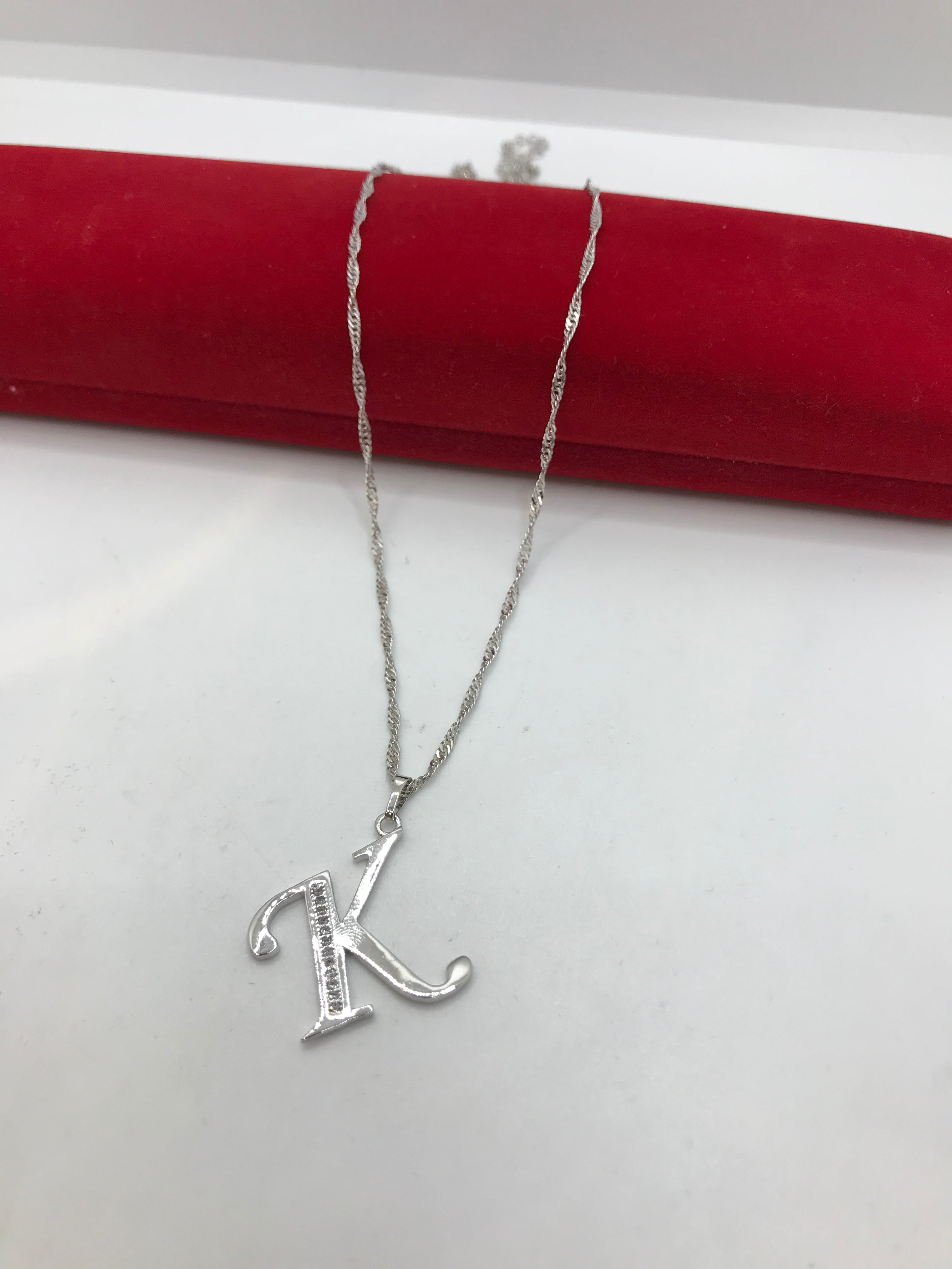 Personalized Initial Letter Necklace - Custom Name Pendant Jewelry for Women & Girls - Perfect for Birthdays, Anniversaries & Gifts