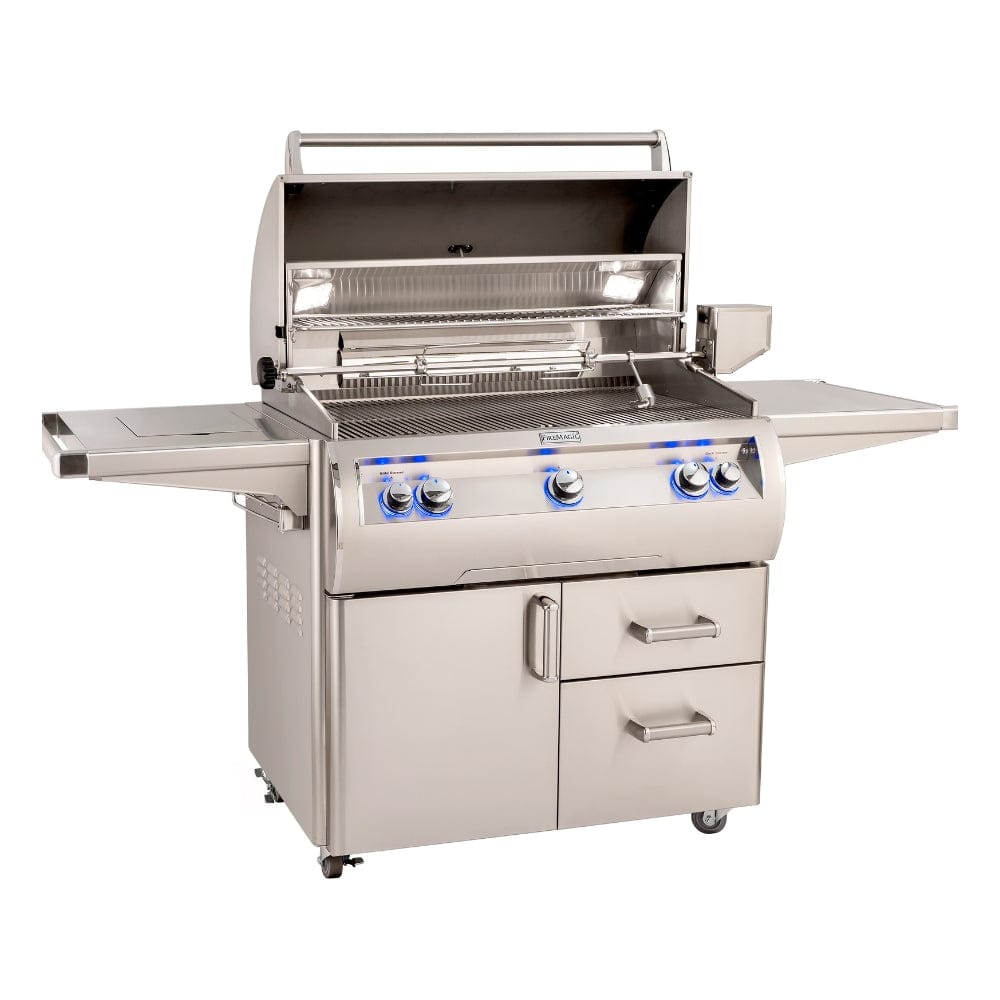 Fire Magic Echelon E790s 79-Inch Portable Gas Grill with Analog Thermometer - Outdoor BBQ, Camping, Tailgating & Backyard Cooking