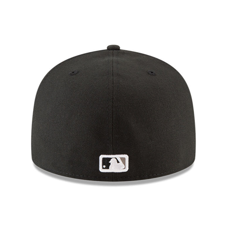 New Era 59Fifty Chicago White Sox 125th Anniversary Patch Game Hat - Black MLB Baseball Cap for Men & Women - Perfect for Games, Fan Gear & Streetwear Fashion