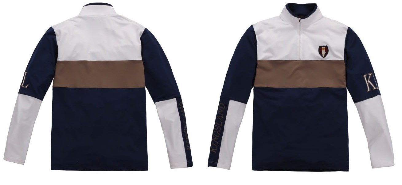 Men's Quick-Dry Performance Training Shirt - Navy Blue - Gym, Running & Workout Activewear