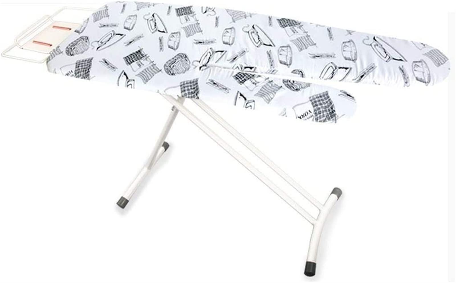 Professional Multifunctional Ironing Board for Pants & Sleeves - Finger Shape Metal Ironing Table with Non-Slip Surface (Green/White, 142x38x82cm) - Perfect for Home, Laundry Rooms & Travel Use