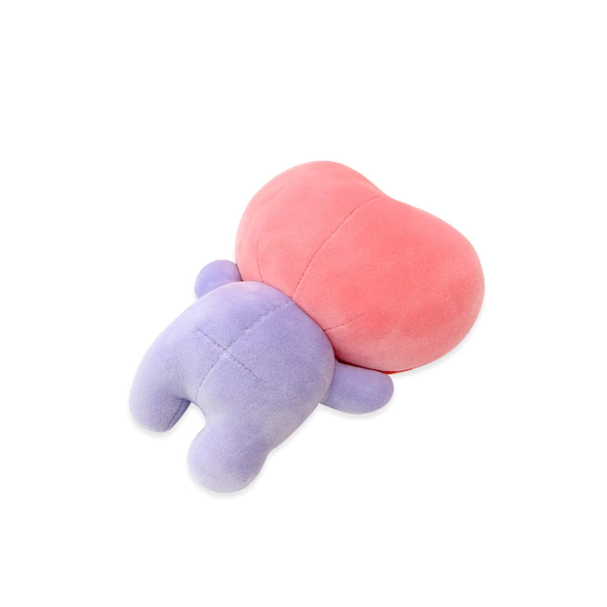 BT21 Mini Soulmate Cushion Plush - Tata Character Soft Pillow for Bedroom, Office & Travel - Cute Korean Plush Toy for BTS Fans & K-Pop Lovers
