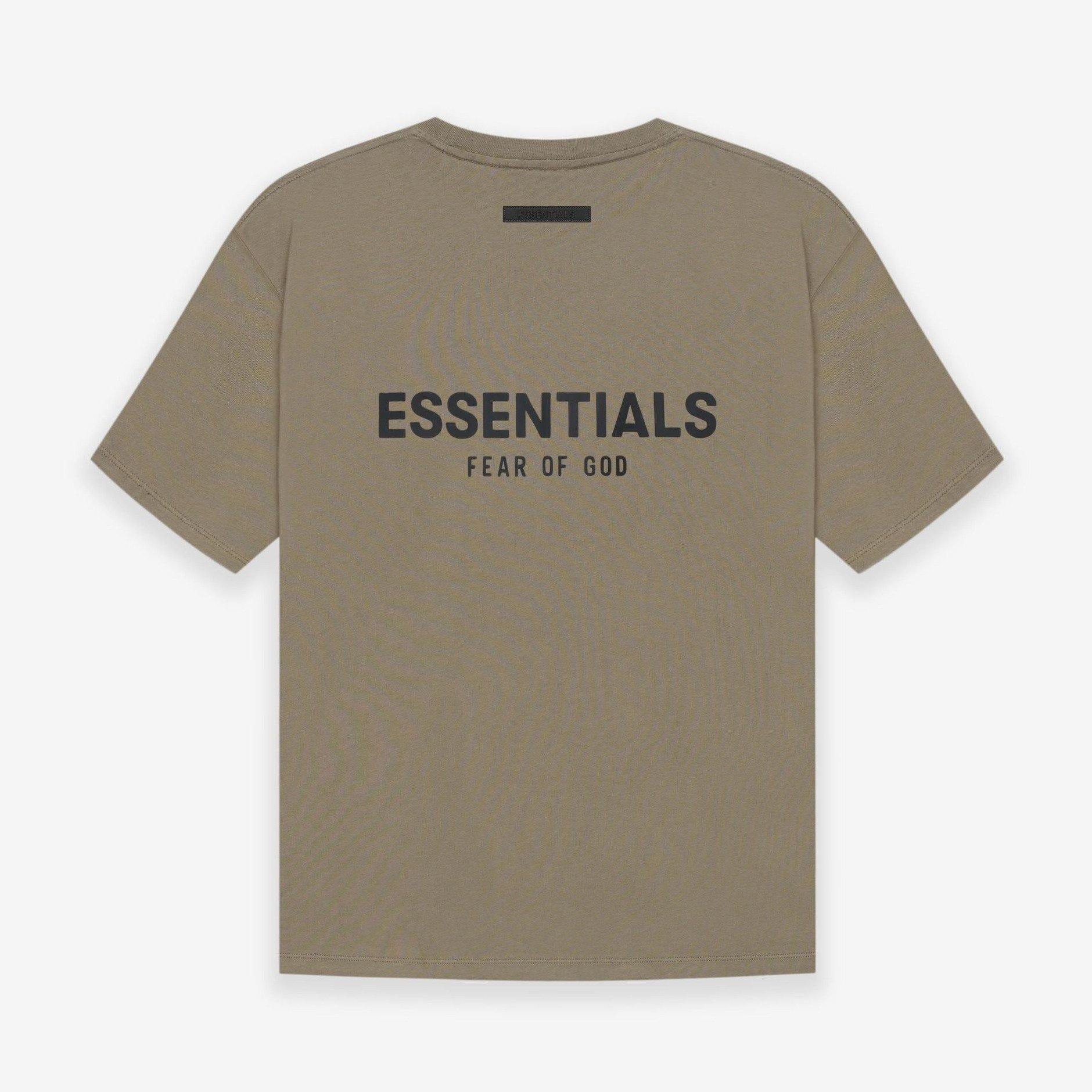 FOG 21SS ESSENTIALS LOGO T-Shirt for Men - 100% Cotton Streetwear Tee - Casual Wear & Urban Fashion Outfits