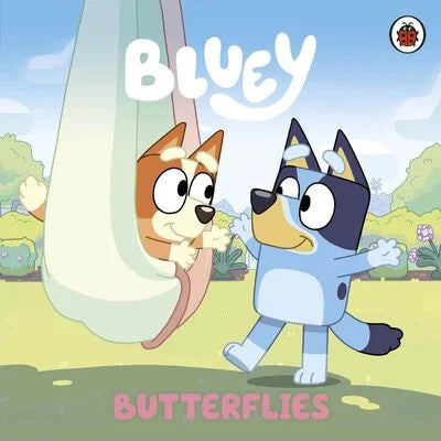 Bluey Butterflies - Fun and Colorful Kids' Stickers for Scrapbooking, DIY Crafts, and Party Decorations