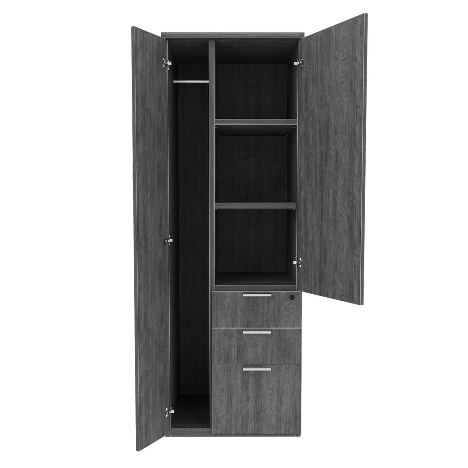 New Storage Tower Organizer - 5-Tier Stackable Shelf for Home & Office Organization | Perfect for Bedroom, Bathroom, Kitchen & Garage Storage