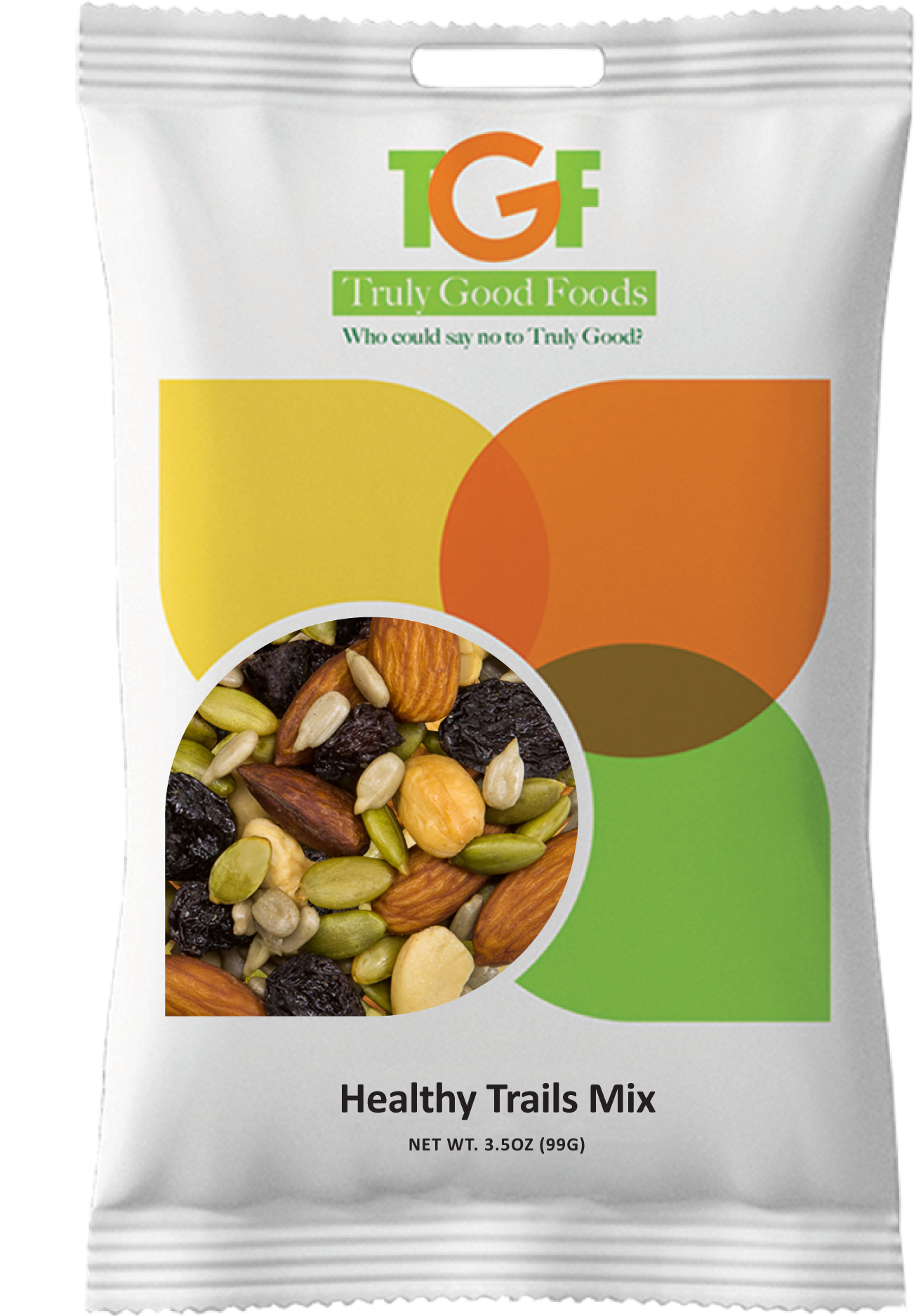Truly Good Foods Healthy Trail Mix Snacks - Organic, Non-GMO, Gluten-Free - Perfect for Hiking, Camping & On-the-Go Energy Boost