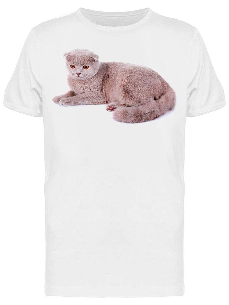 Stylish Lost Look Cat Graphic T-Shirt for Men - Trendy Casual Tee for Everyday Wear, Street Fashion & Cat Lovers