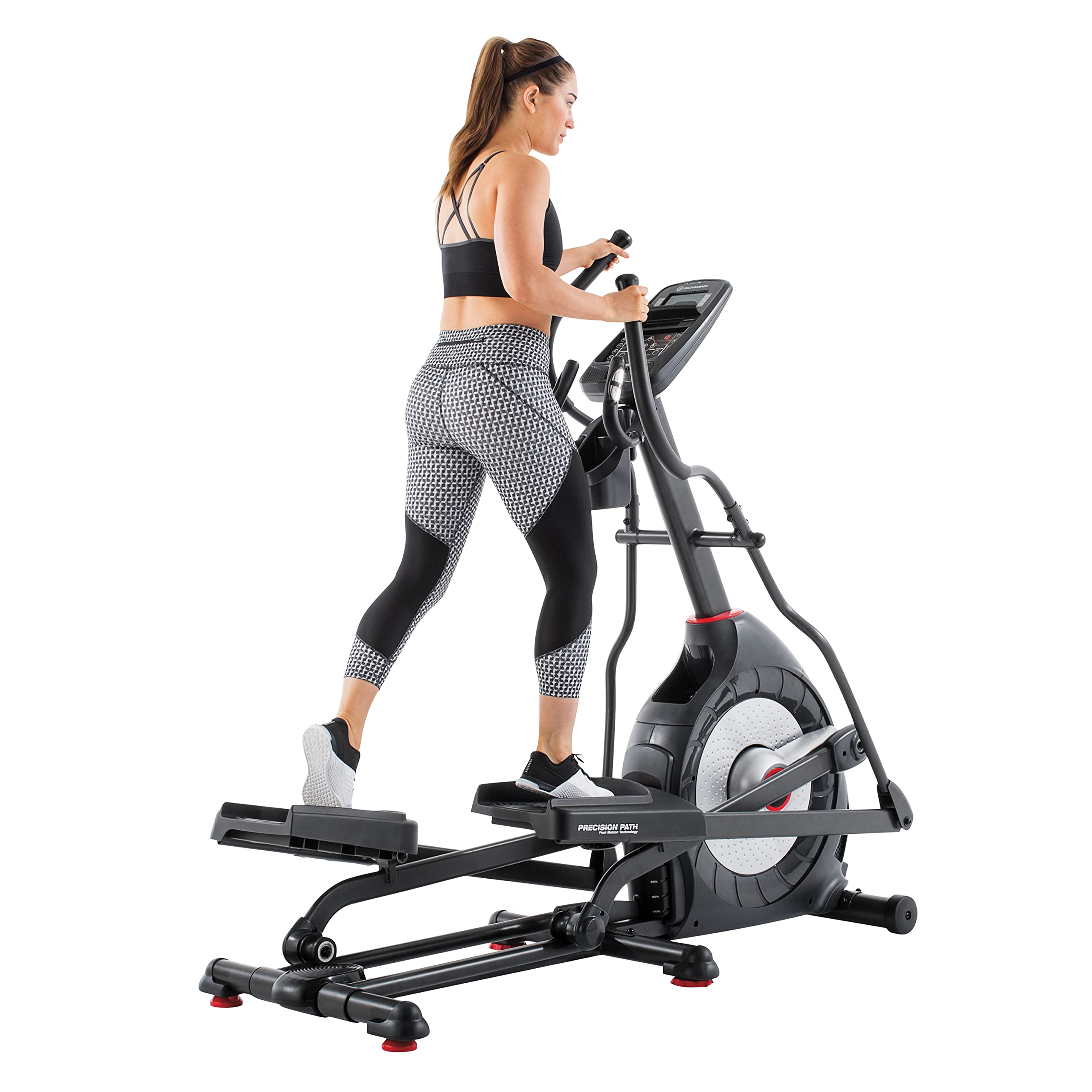 Best Elliptical Machine for Home Gym - Low Impact Cardio Trainer with LCD Display & Adjustable Resistance - Perfect for Weight Loss, Full Body Workout & Indoor Fitness Training