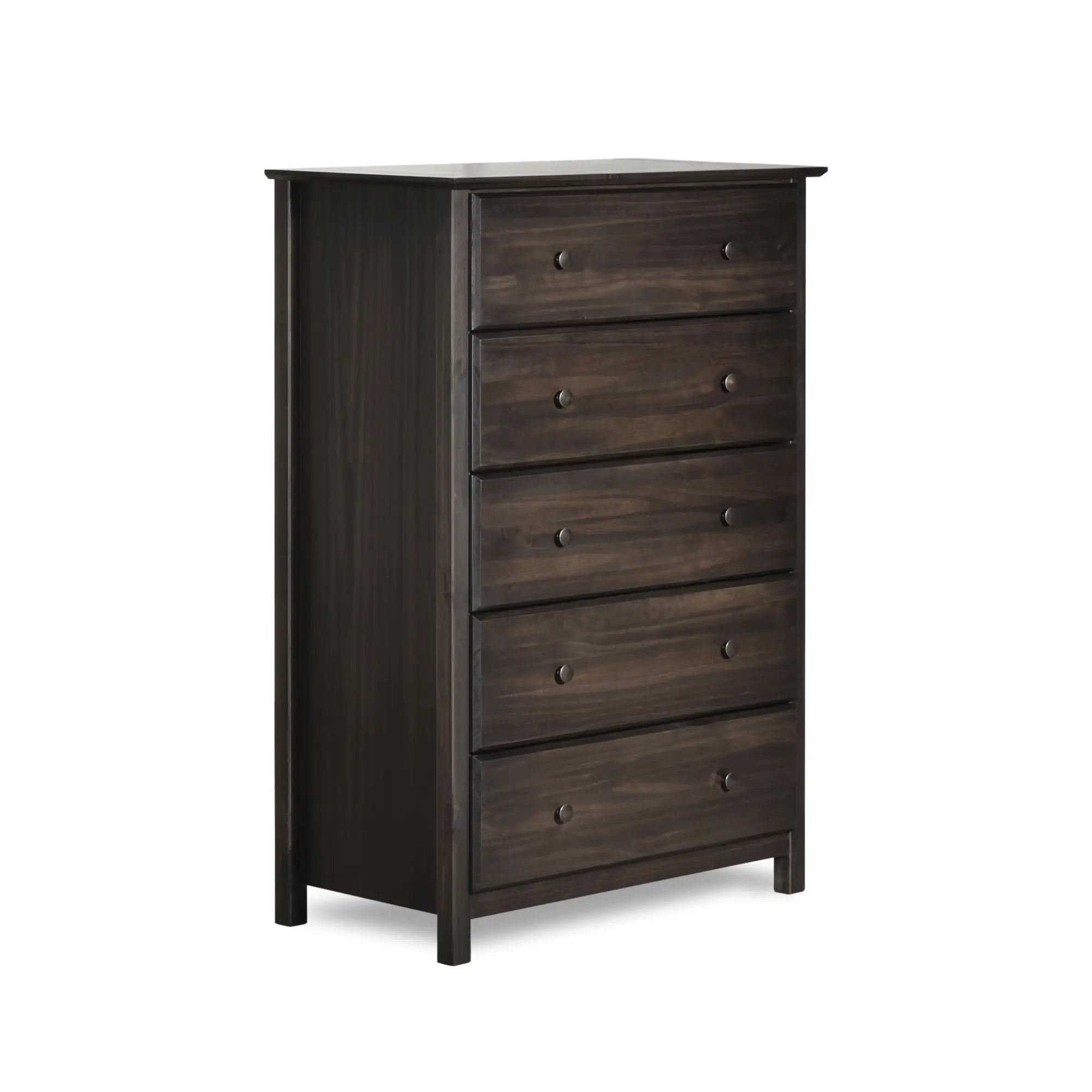 5-Piece Shaker Bedroom Set - Queen Size Bed, Nightstand, Dresser & Mirror - Classic Wooden Furniture for Cozy Home Decor