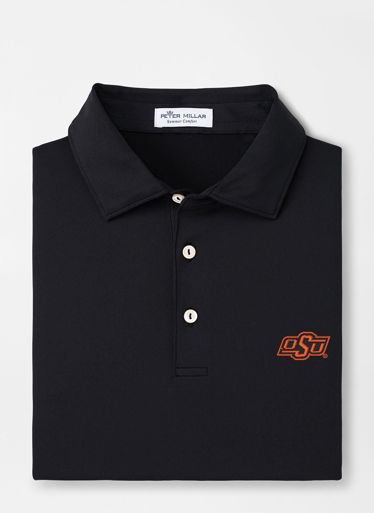 Peter Millar Solid Short Sleeve Knit Shirt - Baylor University Official Licensed Apparel - Perfect for Game Day, Campus Wear & Casual Outfits