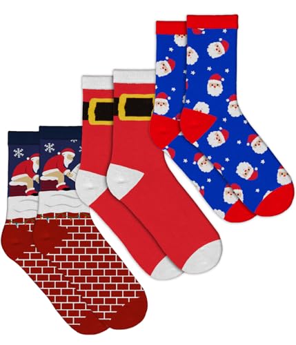 3 Pack - Santa Christmas