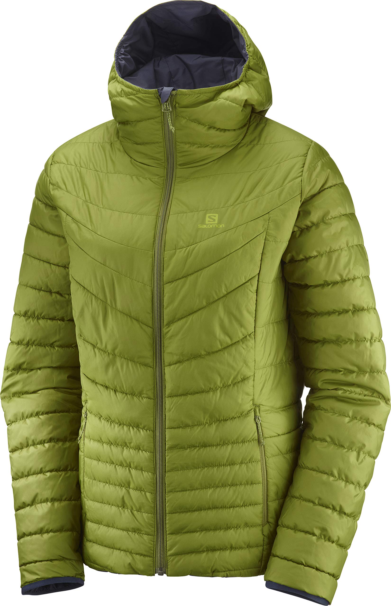 Salomon Women's Drifter Loft Hoodie - Lightweight Water-Resistant Hiking Jacket for Outdoor Adventures, Travel & Casual Wear