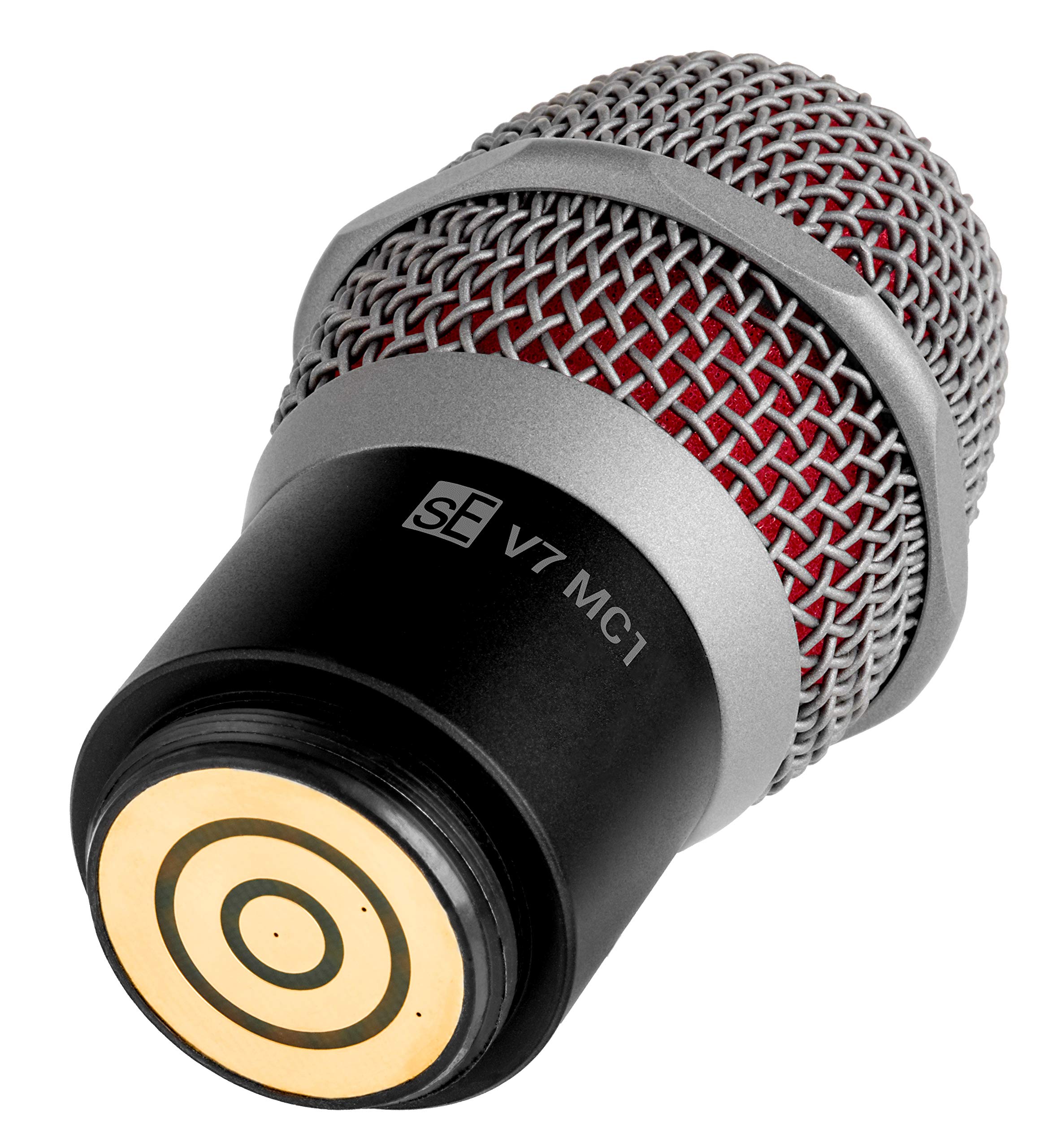 SE ELECTRONICS V7 Mic Capsule for Shure Wireless Systems - Professional Black Microphone Replacement - Perfect for Live Performances & Studio Recording