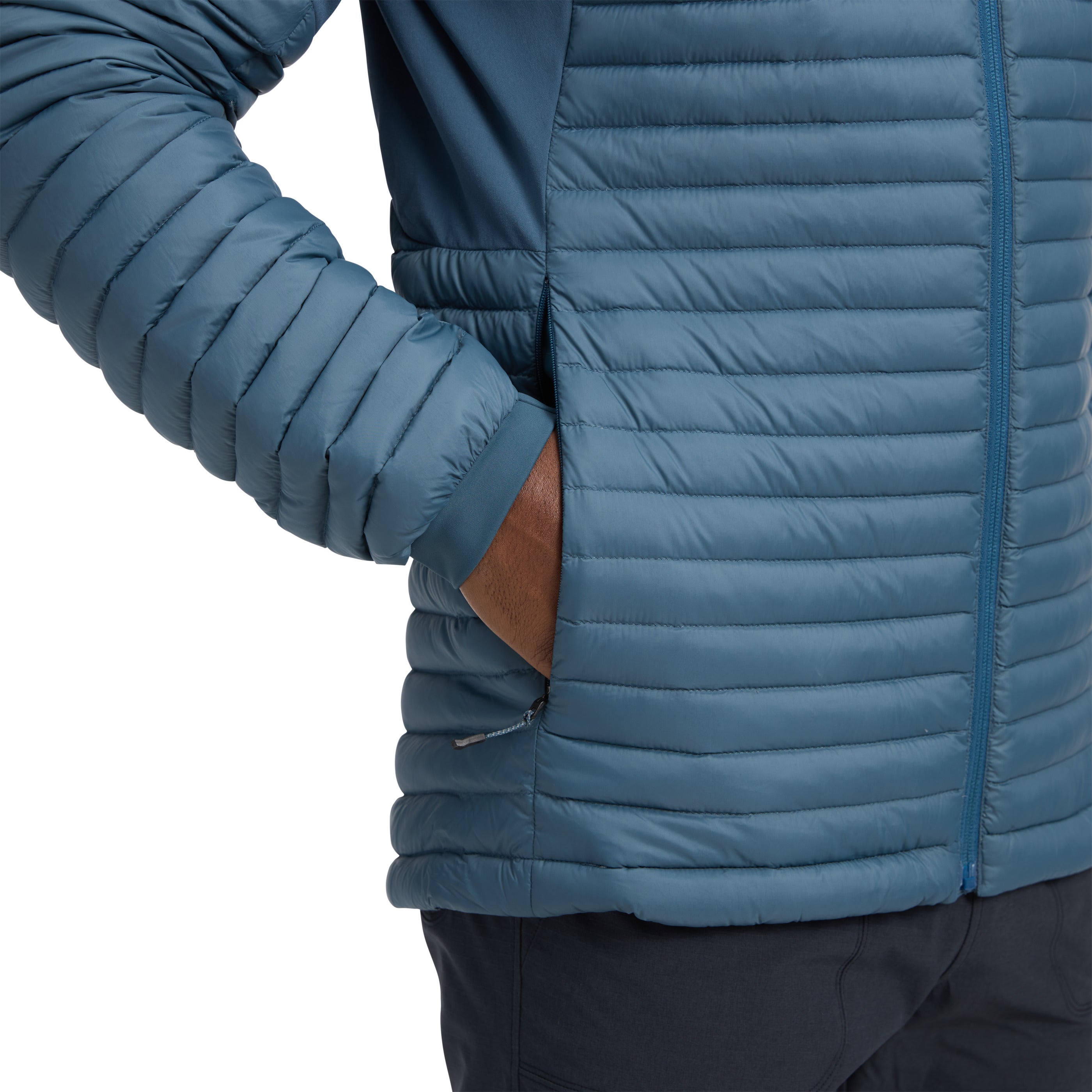 Men's Lightweight Down Hooded Jacket - Waterproof & Warm Winter Coat for Outdoor Activities | Hiking, Camping & Travel