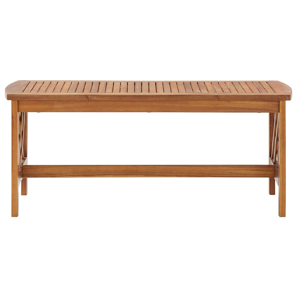 Solid Acacia Wood Coffee Table - 40.2