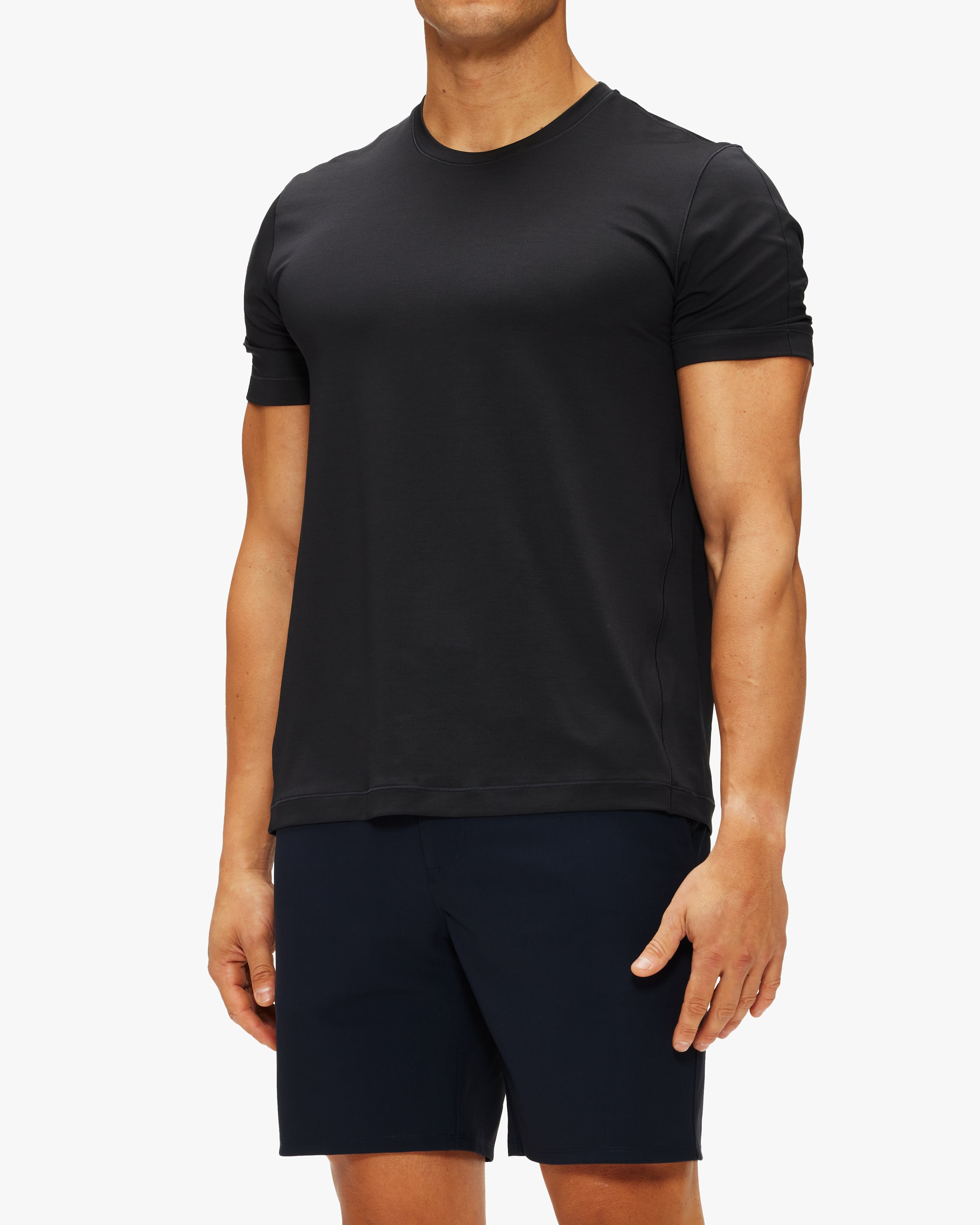 Fourlaps Mach Tee - Men's Performance Running Shirt - Moisture Wicking & Breathable for Gym, Jogging & Outdoor Activities