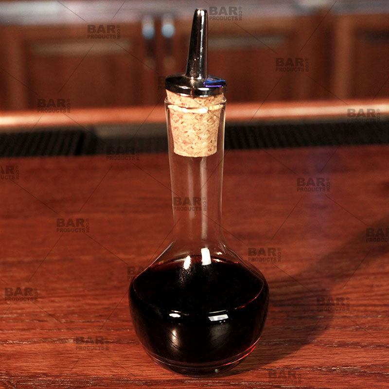 BarConic® Premium 3oz Glass Bitters Bottle - Perfect for Cocktail Making, Home Bar & Bartender Use - Durable & Elegant Design for Essential Oils & Mixology