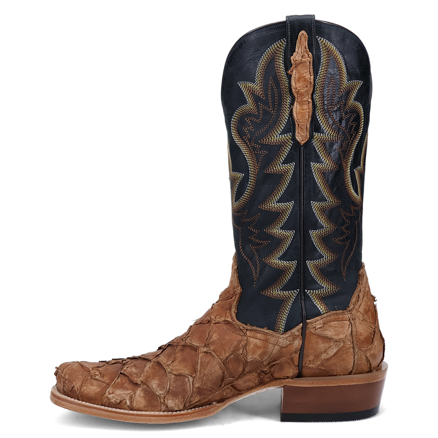 RIGGS PIRARUCU Work Boots for Men - Durable Waterproof Leather Boots for Construction, Hiking & Outdoor Work