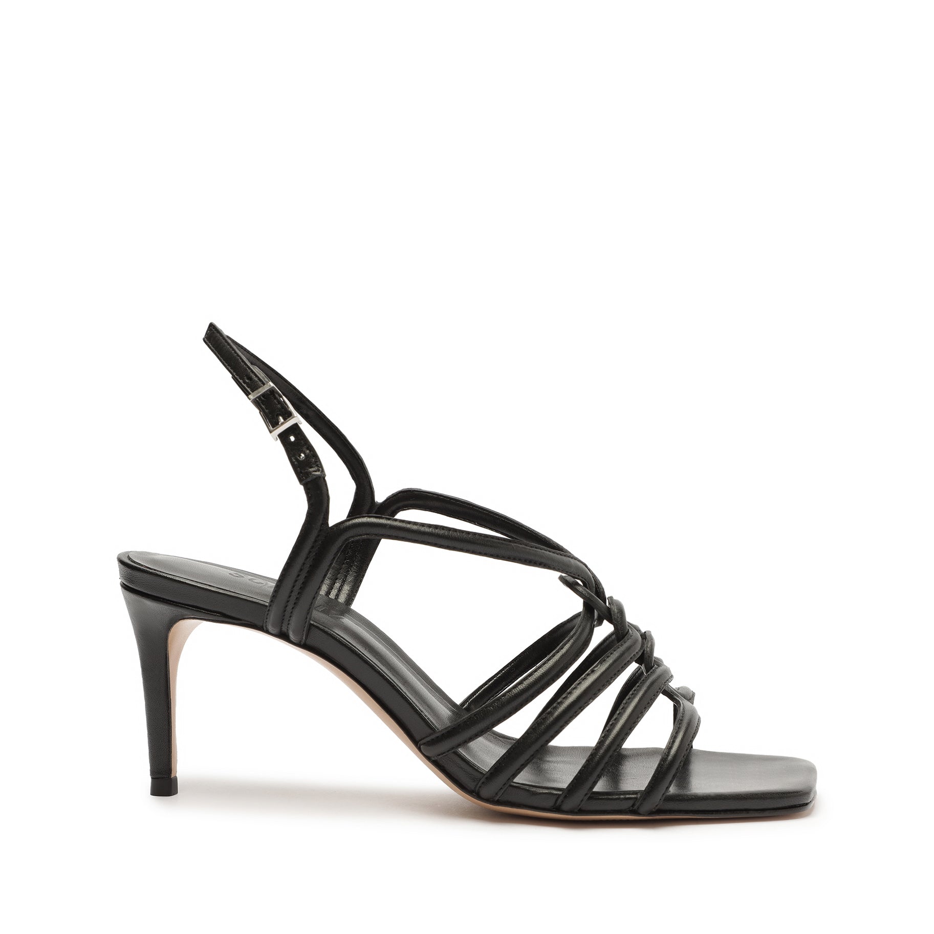 Octavia Women's Mid Calf Leather Sandals - Comfortable Strappy Gladiator Shoes for Summer Walking, Beach, and Casual Outfits