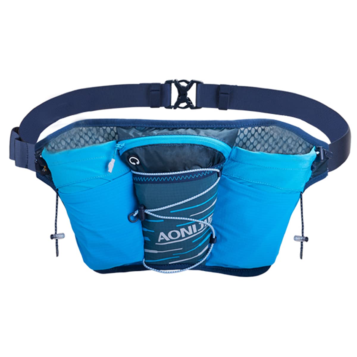 WRELS Hydration Running Belt - Waterproof Waist Pack for Hiking, Cycling & Travel