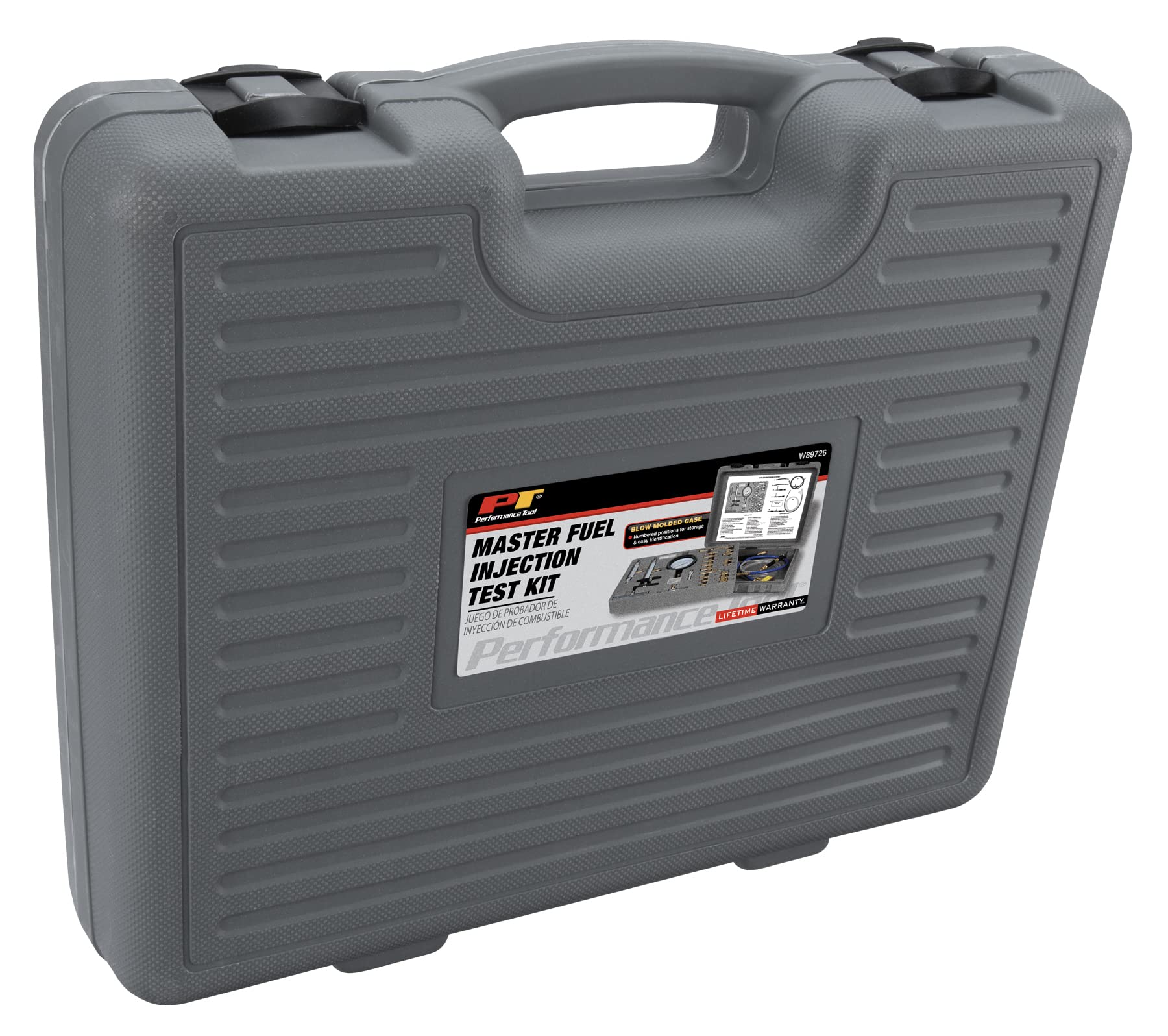 Performance Tool W89726 Master Fuel Injection Test Kit - Professional Automotive Diagnostic Tool for Fuel System Testing | Ideal for Mechanics, DIY Enthusiasts & Car Maintenance