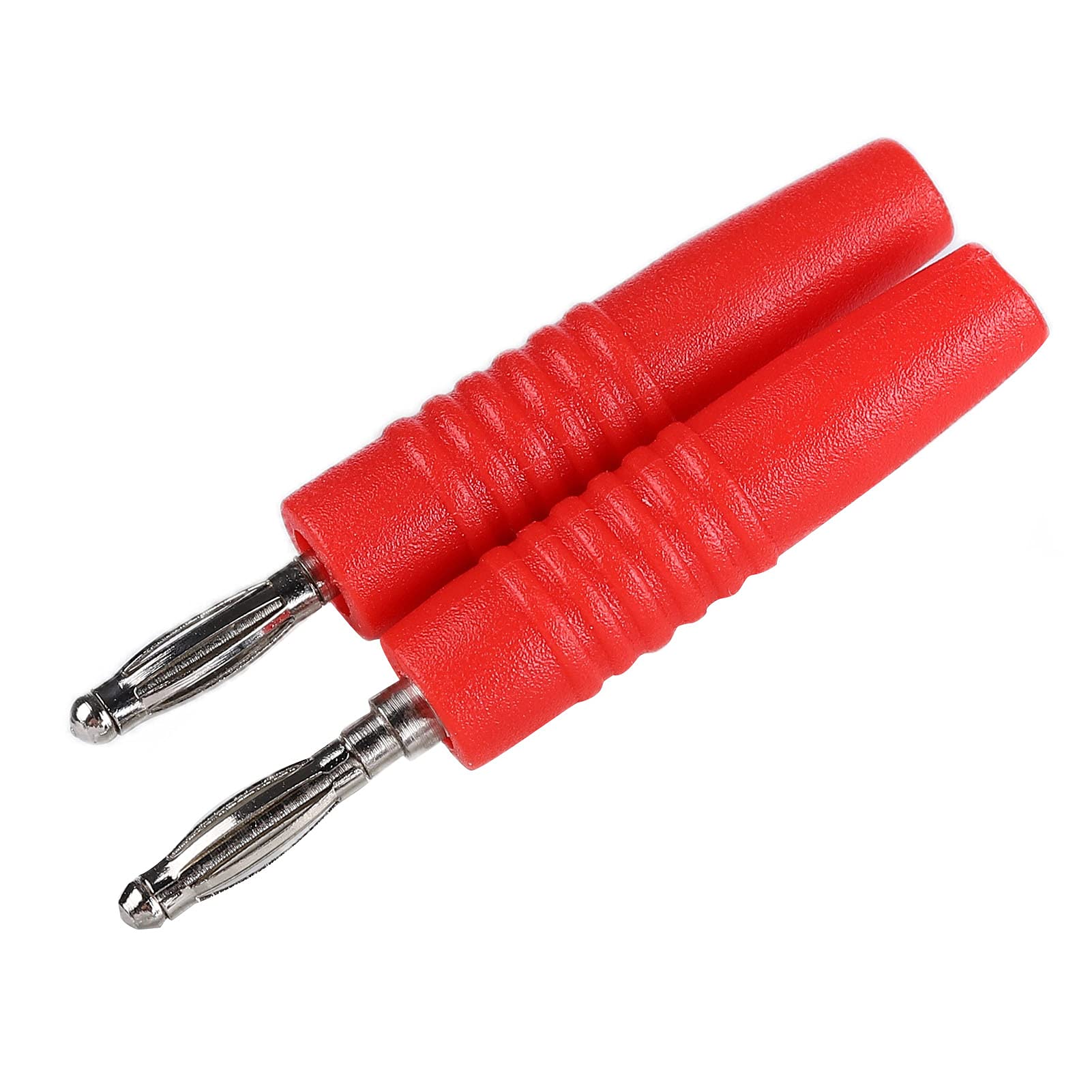 2mm Banana Plug Connector - ABS & Red Copper Shake Proof Fast Connect for Electronics - Ideal for Audio Equipment, Test Leads & DIY Projects