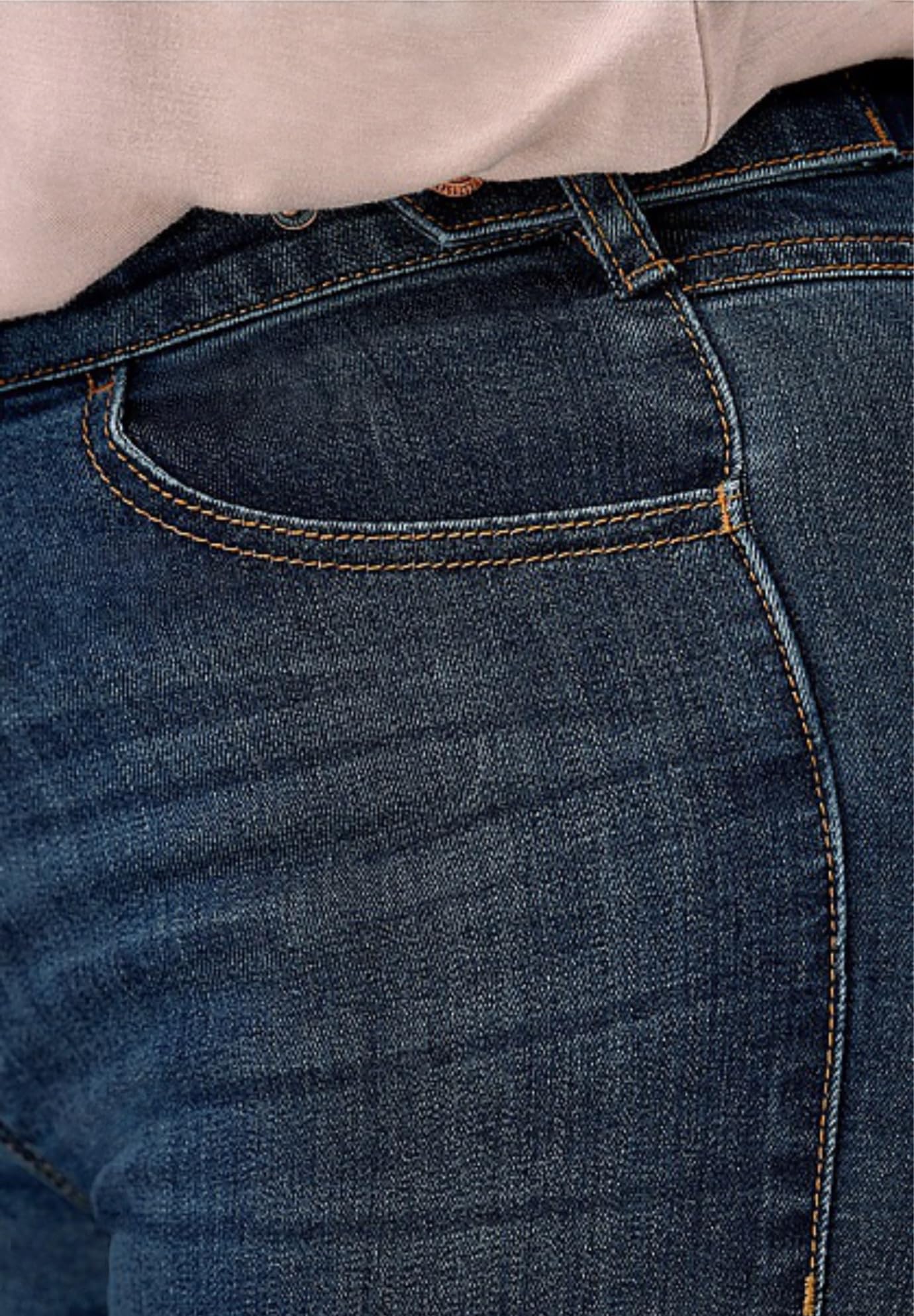 Ellos Women's Plus Size Bootcut Stretch Jeans - Comfortable & Flattering Denim Pants for Curvy Figures | Perfect for Casual Wear, Office Outfits & Date Nights
