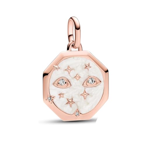 Sparkling Eyes Medallion Charm