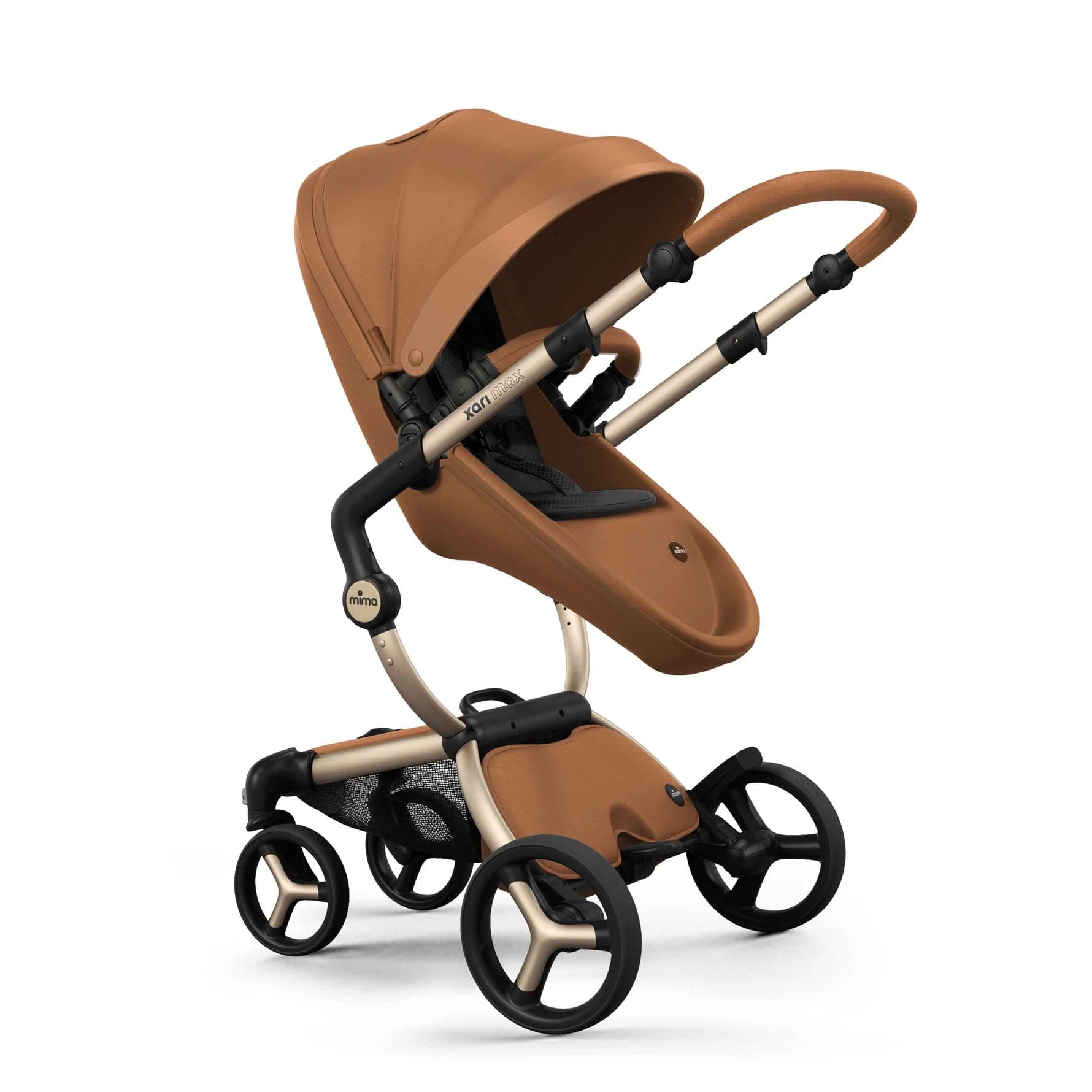Mima Xari Max Stroller - Premium Baby Stroller with Adjustable Seat & Large Canopy | Perfect for Travel, Shopping & Daily Walks