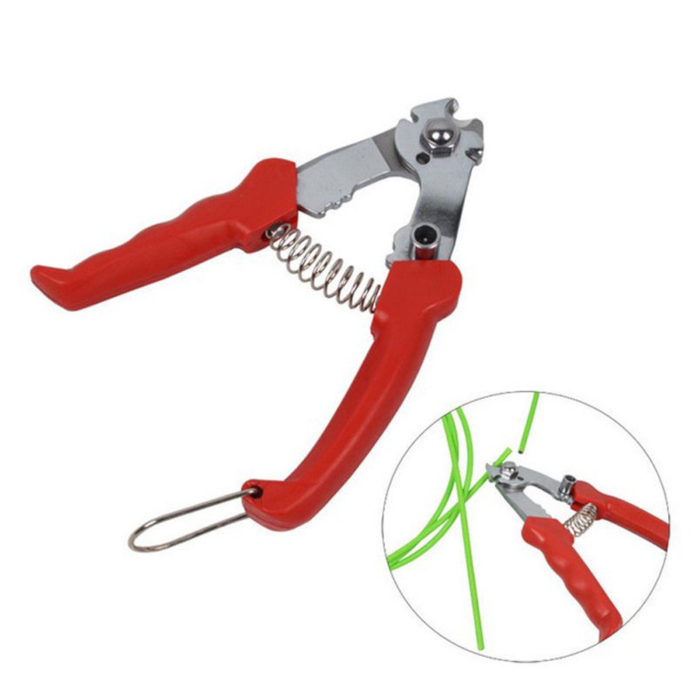**MACHSWON Professional Bike Brake Cable Cutter - Precision Bicycle Repair Tool for Inner & Outer Cables, Gear Shifters - Durable Wire Cutting Pliers for MTB, Road & Cycling Maintenance (Red)**    *(Perfect for DIY bike repairs, home workshops, and professional mechanics - ensures clean cuts for smooth gear shifting and reliable braking performance.)*
