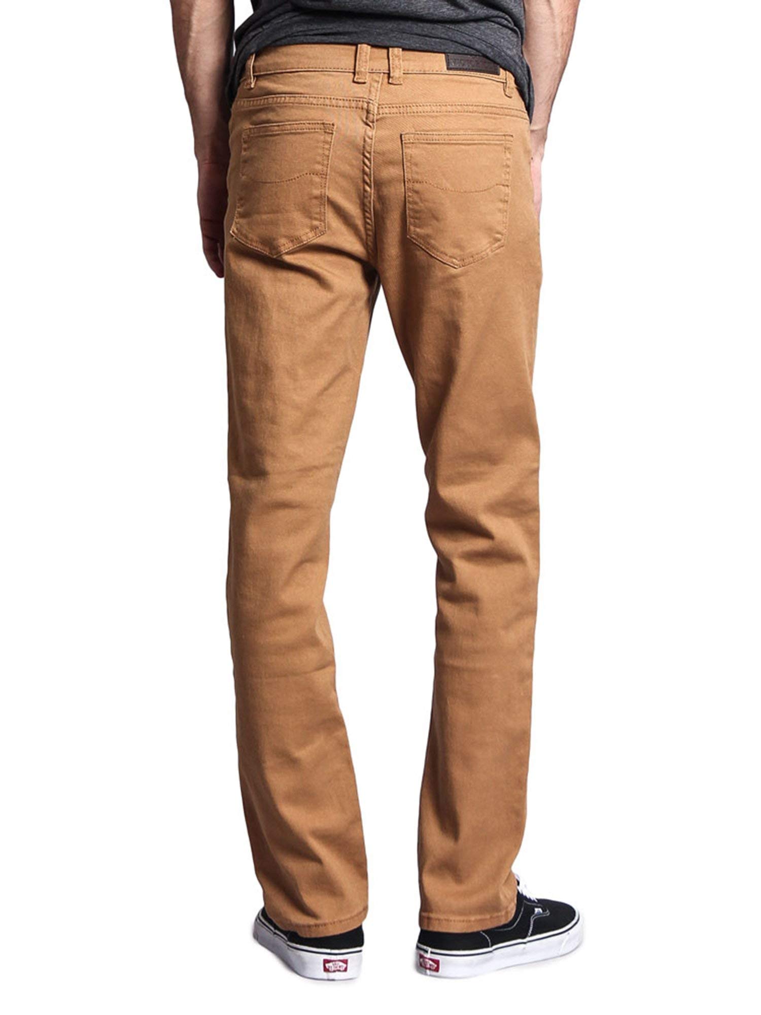 Slim Fit Colored Jeans for Men - Trendy Stretch Denim Pants with Comfortable Fit | Perfect for Casual Wear, Date Night & Everyday Outfits