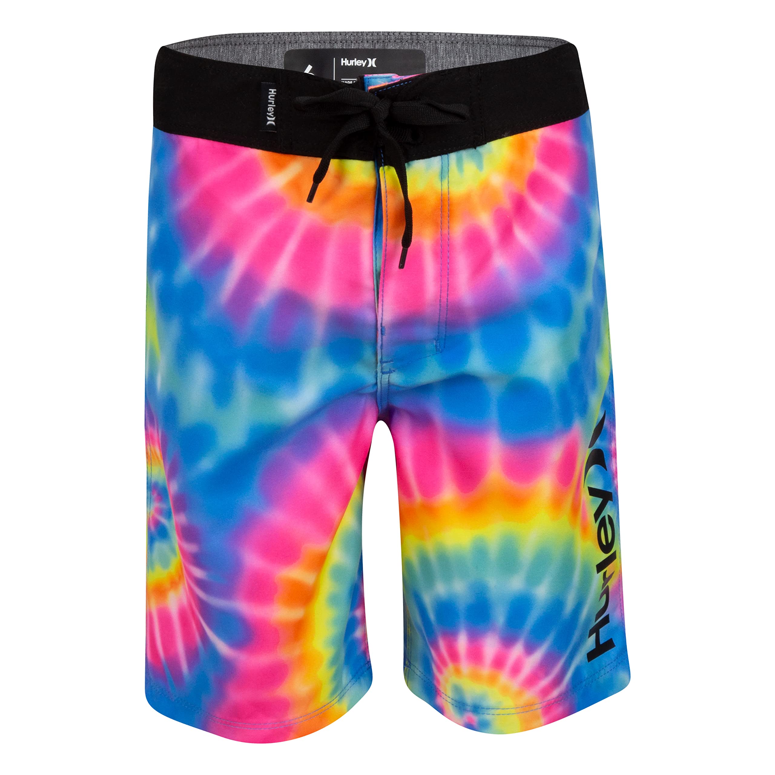 Hurley Boys' Swim Trunks - Quick-Dry Board Shorts for Swimming, Surfing & Beach Activities | UPF 50+ Sun Protection