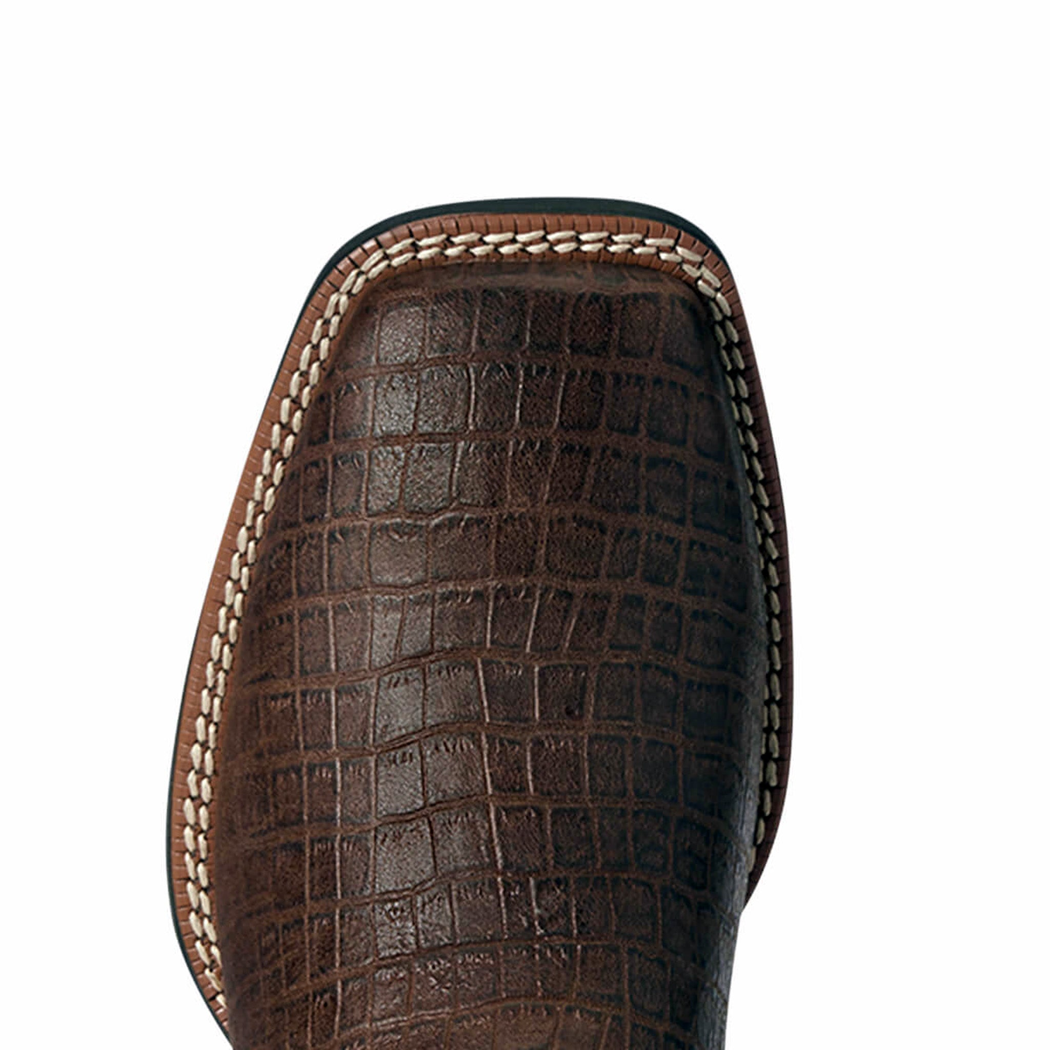 Ariat Men's Sport Buckout Boots - Western Cowboy Boots for Riding, Work & Casual Wear - Durable Leather & Comfortable Fit for Outdoor Activities