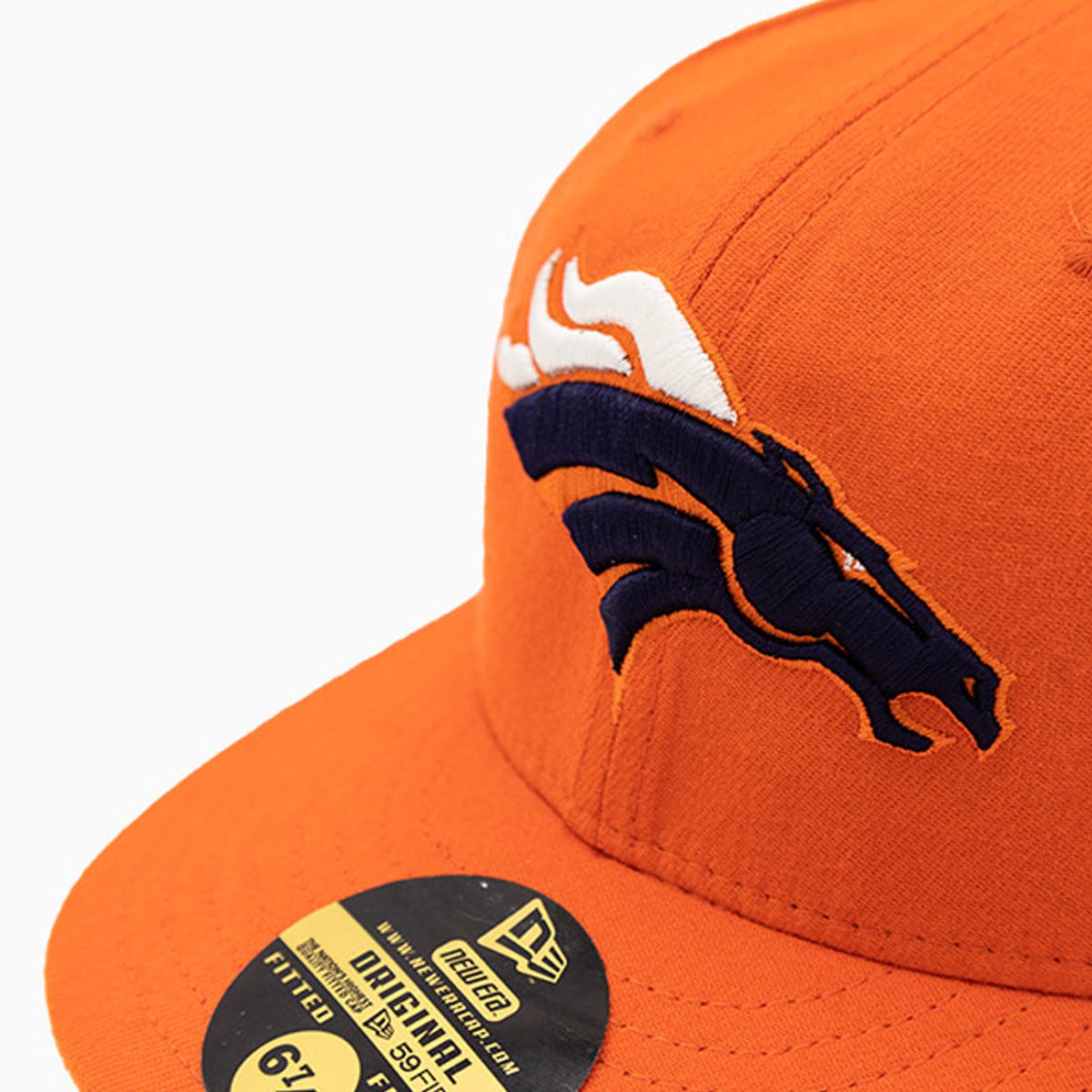 Denver Broncos NFL 59FIFTY Fitted Hat for Men - Official Licensed Snapback Cap for Football Fans & Sports Enthusiasts - Perfect for Game Day, Tailgating & Collecting