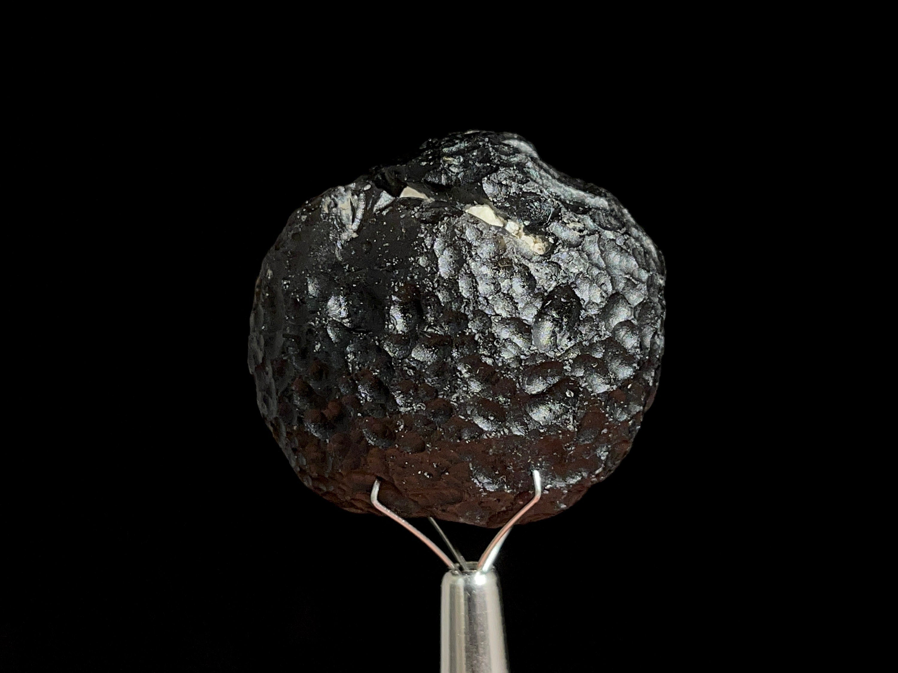 AAA Grade COLOMBIANITE Raw Crystal - Natural Obsidian Tektite Stone for Gothic Home Decor & Spiritual Healing | Perfect for Meditation, Jewelry Making & Wiccan Altars
