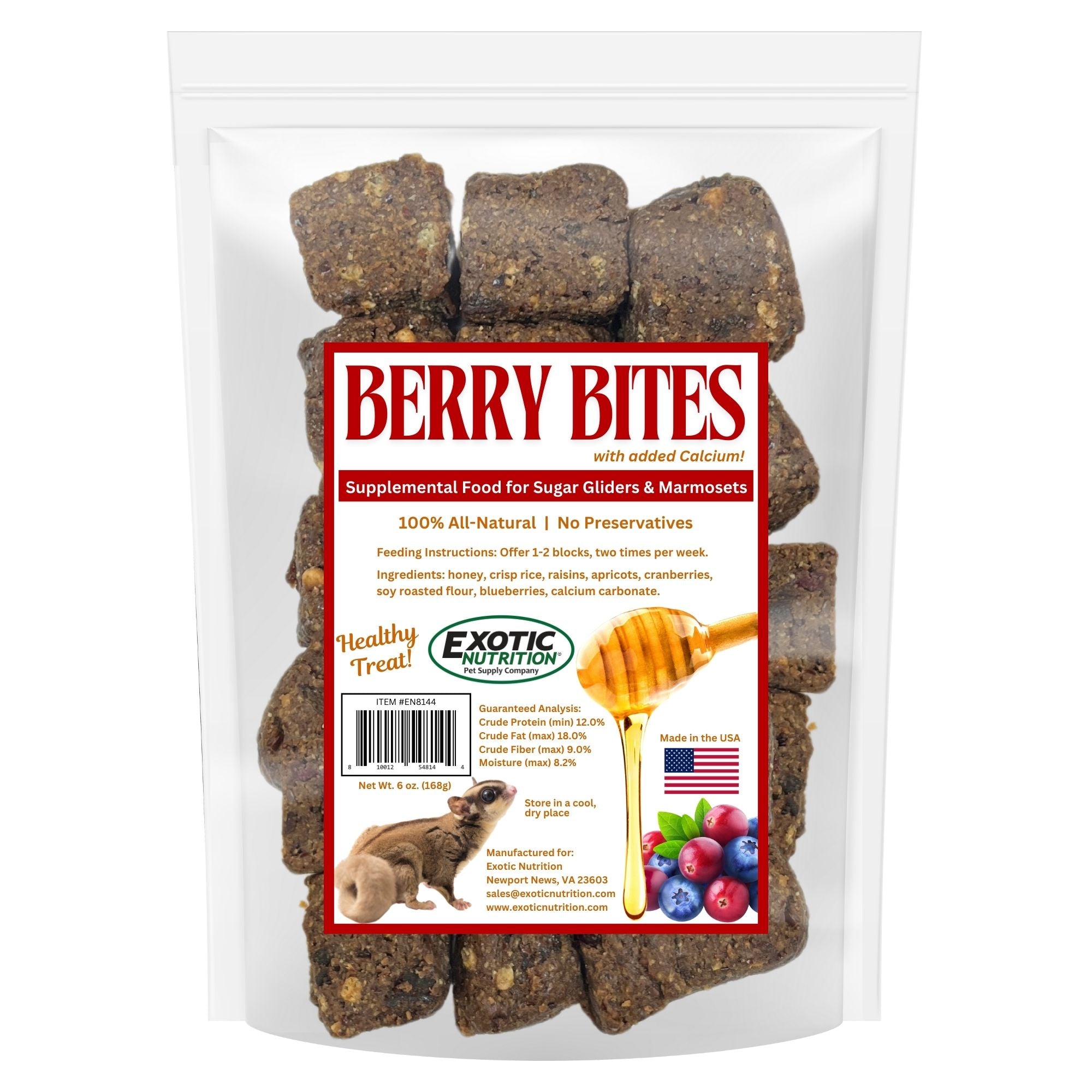 Delicious Berry Bites - Sweet & Tangy Dried Fruit Snacks for Healthy On-the-Go Energy | Perfect for Hiking, Office Snacks & Kids Lunchboxes