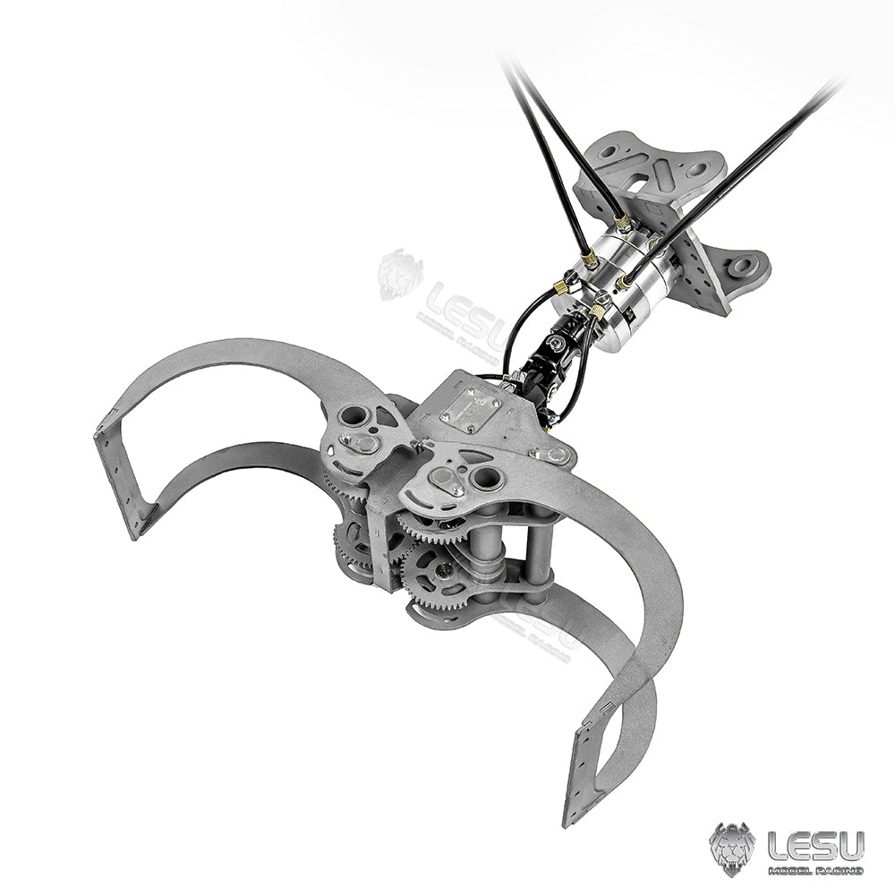 **Metal Claw Hydraulic Crusher Pliers for LESU 1/14 RC Excavator 374F B0001 – Heavy-Duty Motorized Manipulator for Remote Control Digger – Perfect for Construction Simulation & RC Model Enthusiasts**