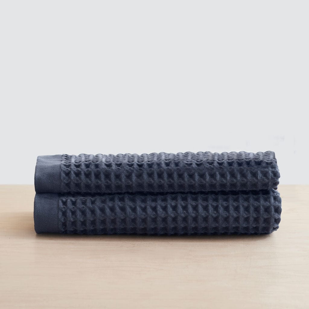 Premium Imabari Waffle Weave Bath Towels - Ultra Soft & Absorbent Japanese Cotton Towel Set for Spa, Bathroom & Luxury Home Use