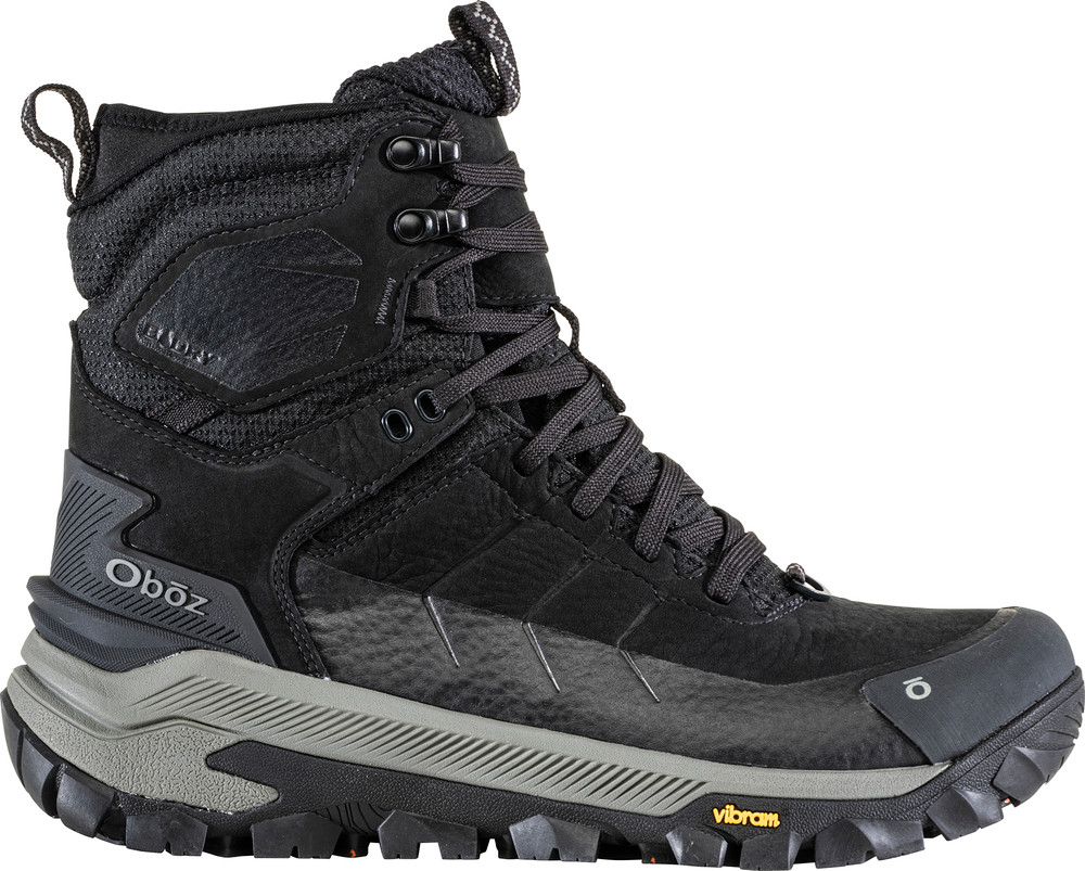 Oboz Bangtail Mid Insulated B Dry Hiking Boots for Men - Waterproof & Insulated for Winter Trails, Backpacking & Outdoor Adventures