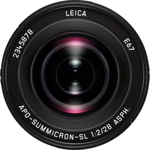 Leica APO Summicron SL 28mm f/2 ASPH Lens - Premium Wide-Angle Prime Lens for Professional Photography, Videography & Travel - Compatible with Leica SL Cameras