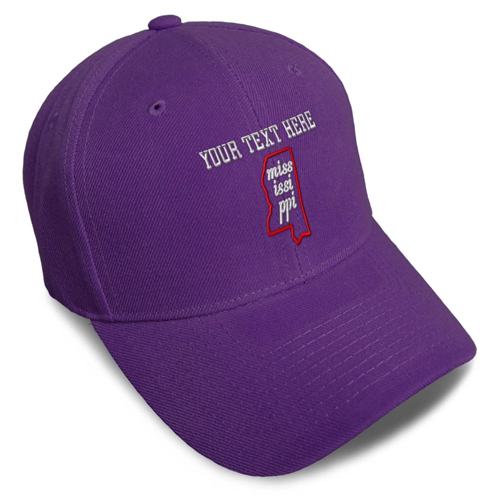 Speedy Pros Baseball Cap - Mississippi Style USA Dad Hats for Men & Women | D America Acrylic Adjustable Snapback | Perfect for Outdoor Sports, Casual Wear & Patriotic Events