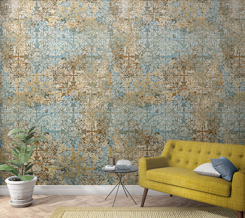 Smart Art Easy Oriental Tiles - Handmade Ceramic Wall Decor for Home & Office - Perfect for Living Room, Bedroom, Kitchen & Bathroom Decor