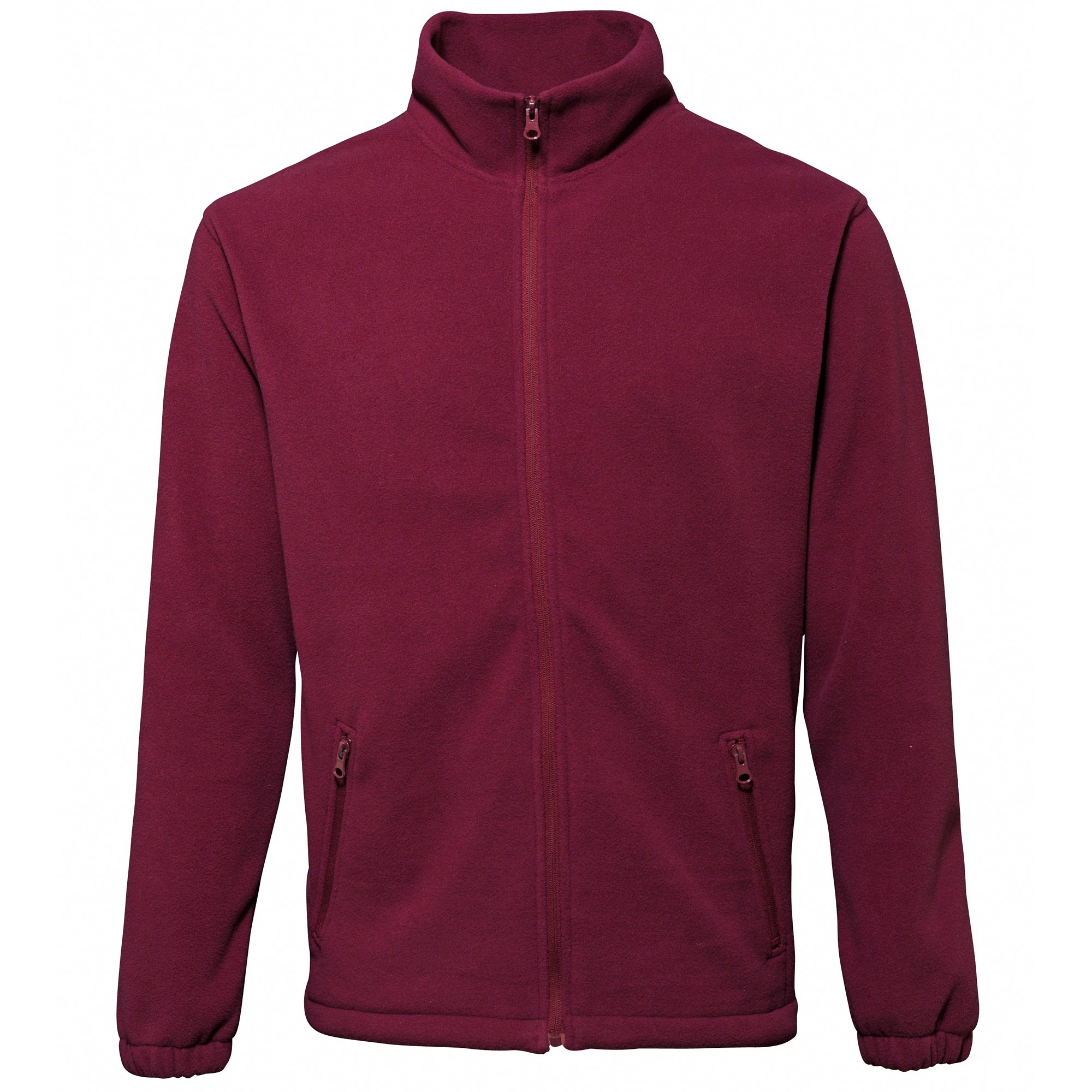 Men's Full Zip Fleece Jacket - 280 GSM Warm Winter Outdoor Jacket for Hiking, Camping & Casual Wear