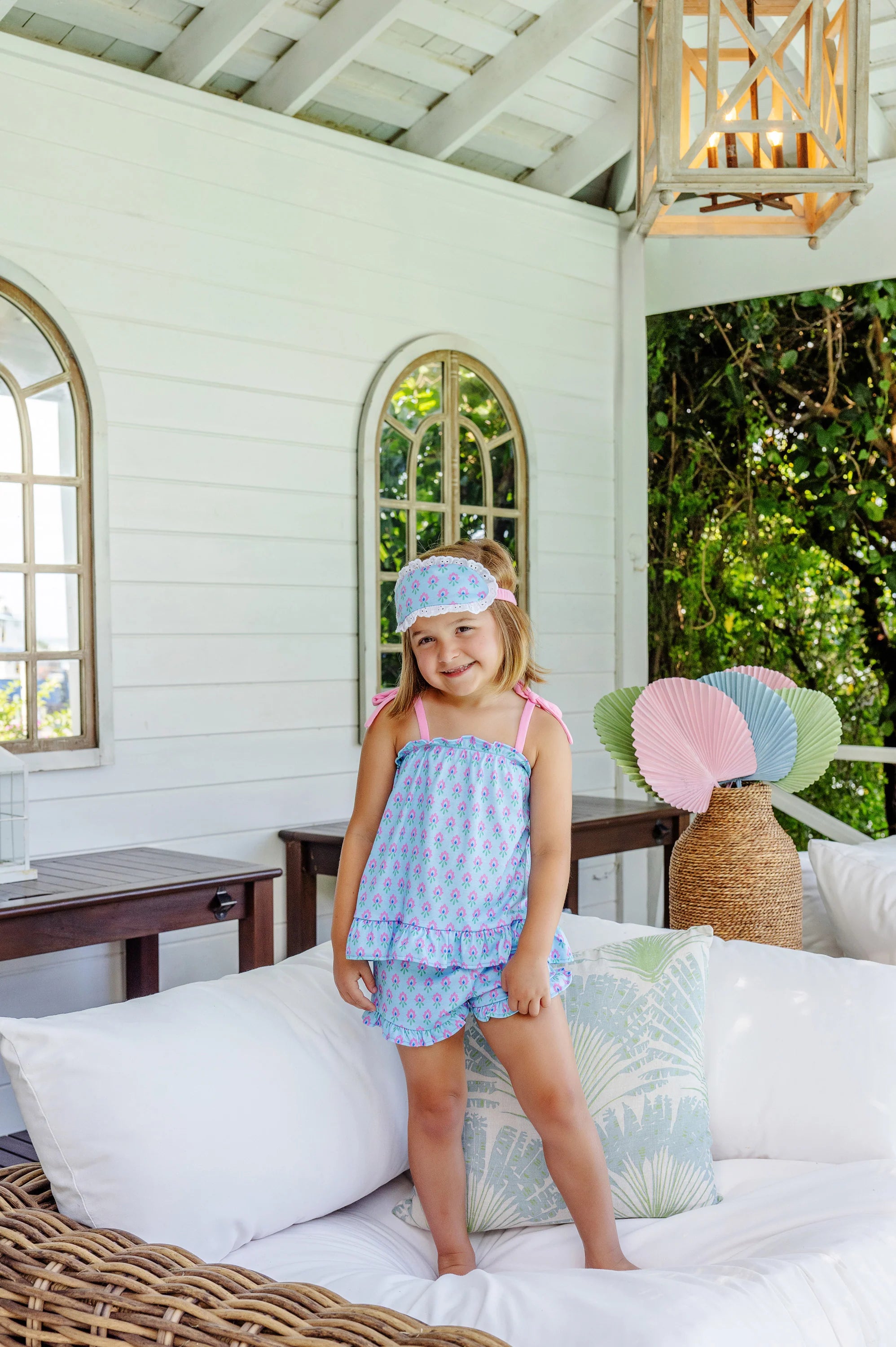 Beaufort Bonnet Sandy's Slumber Set - Soft Cotton Baby Sleep Hat & Swaddle Set for Newborns | Perfect for Nursery, Photo Shoots & Gift Giving