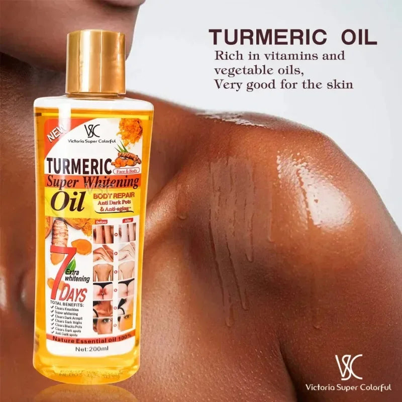 Pure Turmeric Essential Oil for Skin & Body Massage, Aromatherapy, Diffuser, Hair & Face Care - Anti-Wrinkle, Dark Spot Treatment - Perfect for Spa, Yoga & Home Relaxation