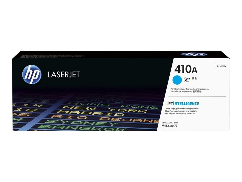 Original HP 410A Cyan Toner Cartridge for HP LaserJet Pro M377, M477 & M452 Printers - High Yield Replacement Ink for Office & Home Printing Needs
