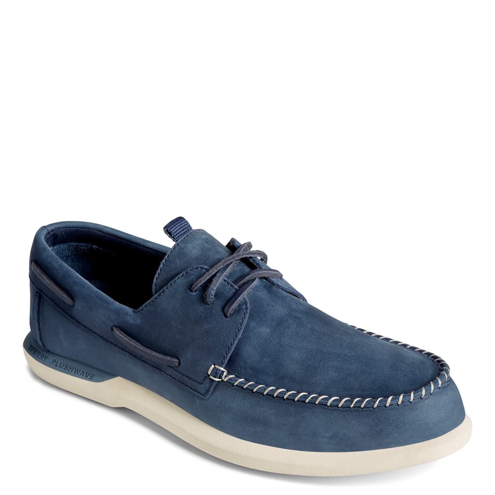Sperry PLUSHWAVE 2.0 Men's Lightweight Boat Shoes - Black | Comfortable Non-Slip Deck Shoes for Sailing, Boating & Casual Wear