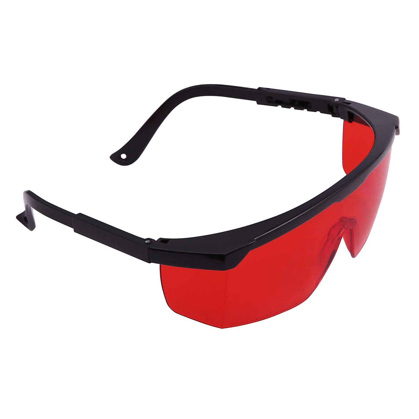 HDE UV Laser Eye Protection Safety Glasses with Case - Protective Eyewear for Laser Cutting, Welding & Lab Work - ANSI Certified for Workplace & DIY Projects