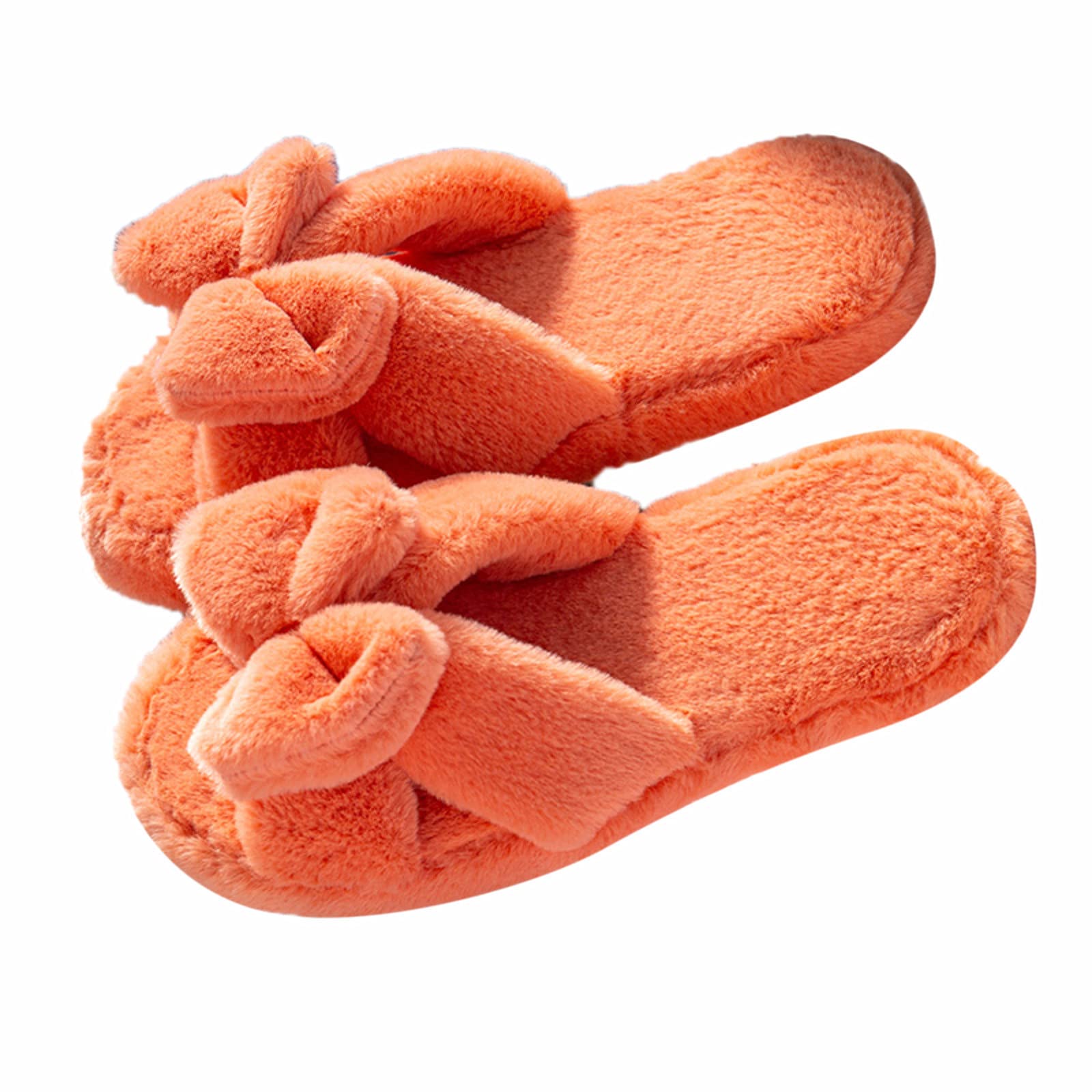 Women's Fluffy Fuzzy Slip-On House Slippers - Cozy Indoor Slippers with Cute Animal Designs for Women & Girls | Perfect for Bedroom, Lounge & Home Comfort